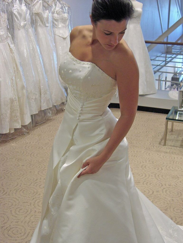 Wedding dress alteration question
